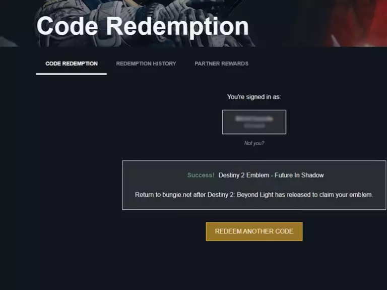 Destiny 2 redeem codes 2024 All free shader and emblem codes