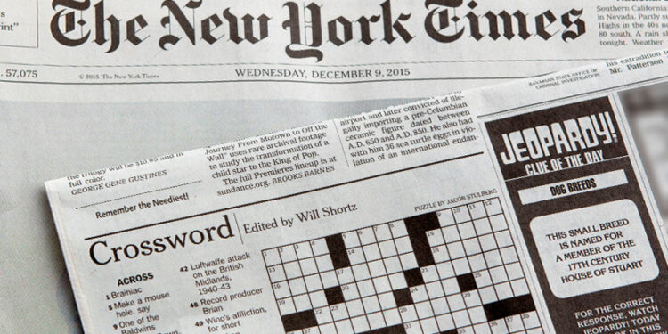 New York Times Crossword Clues and Answers for November 12 2022