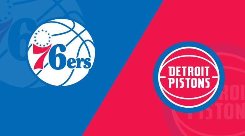 Detroit Pistons Vs Philadelphia 76ers : Injury Report, Starting Lineups 