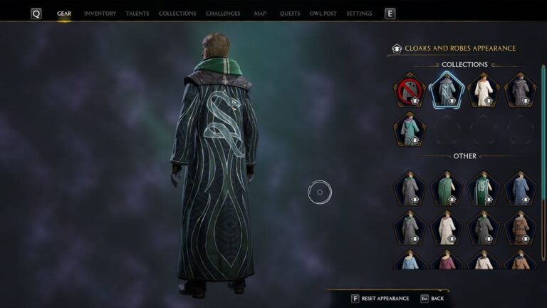 Hogwarts Legacy Guide All 4 Relic House Uniform Robes Listed And How To