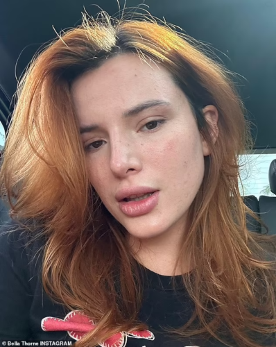 Make-up free| Bella Thorne, who reportedly 