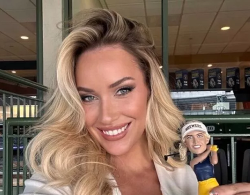 Paige Spiranac, former world's sexiest woman, proudly displays her ...