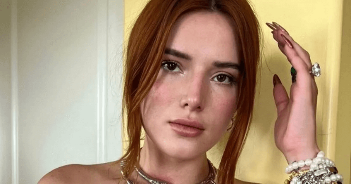 Bella Thorne risks Instagram ban after spilling microscopic silk bra