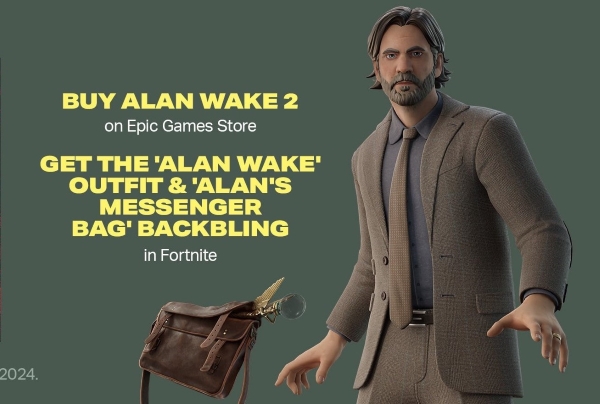 Alan Wake 2 Comes to Fortnite with Free Skin for Early Purchasers