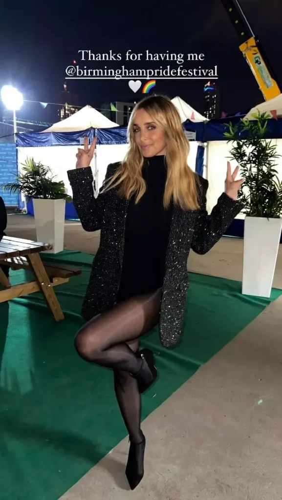 Fans were left swooning after Louise Redknapp showed off her ageless figure in a leotard and fishnet tights. 