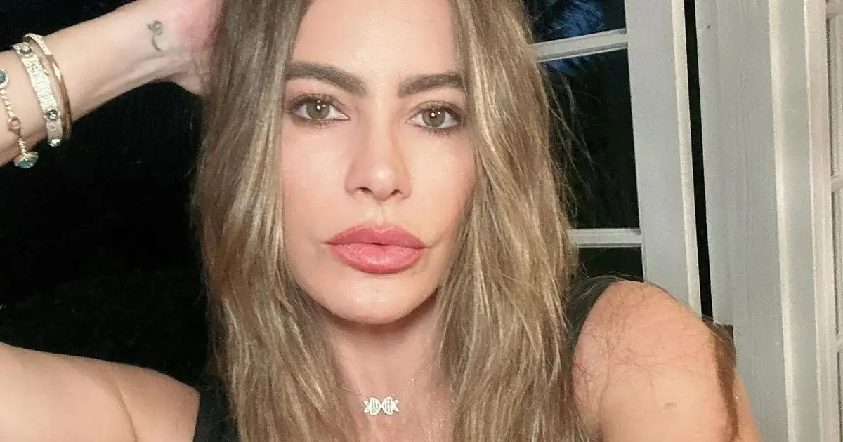 Sofia Vergara, 51, risks a slip in plunging swimsuit for close up bedroom selfies