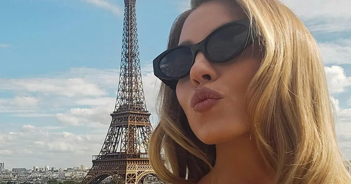 Sydney Sweeney left fans baffled by one small detail in plunging black top on Paris trip