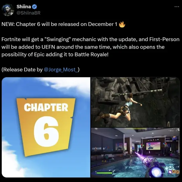 Fortnite Chapter 6