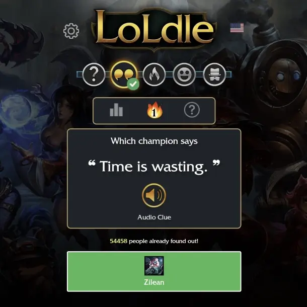 loldle Time is wasting