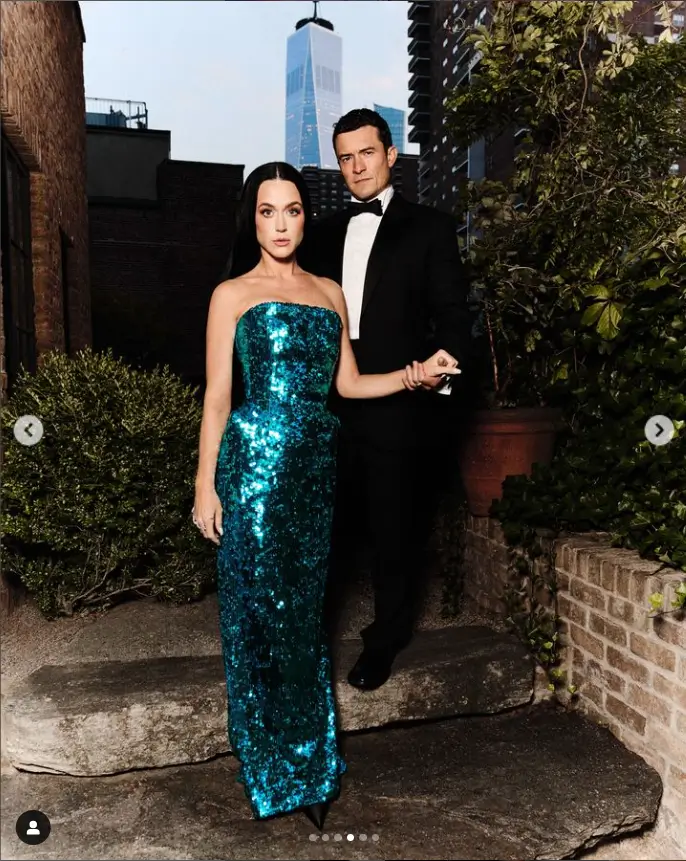 During the Kering Foundation's Caring for Women dinner on Monday, Katy Perry and Orlando Bloom made a bold red carpet entrance with their playful and affectionate displays.