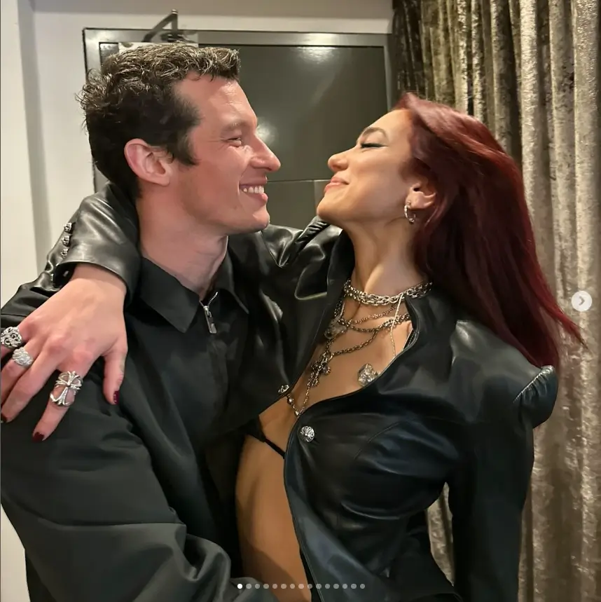 Dua Lipa and her new 'fiancé' Callum Turner recently shared their first social media photo as an engaged couple, radiating happiness in the midst of speculation about their Christmas engagement.